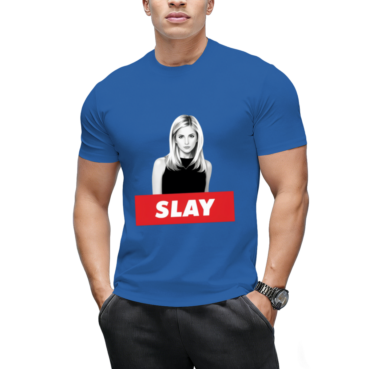 Buffy the Vampire Slayer_ SLAY T-Shirt