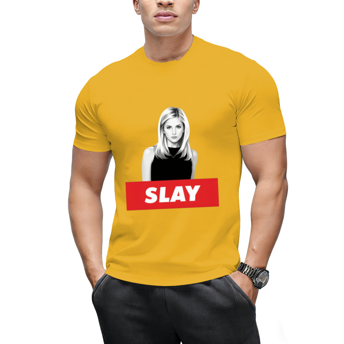 Buffy the Vampire Slayer_ SLAY T-Shirt
