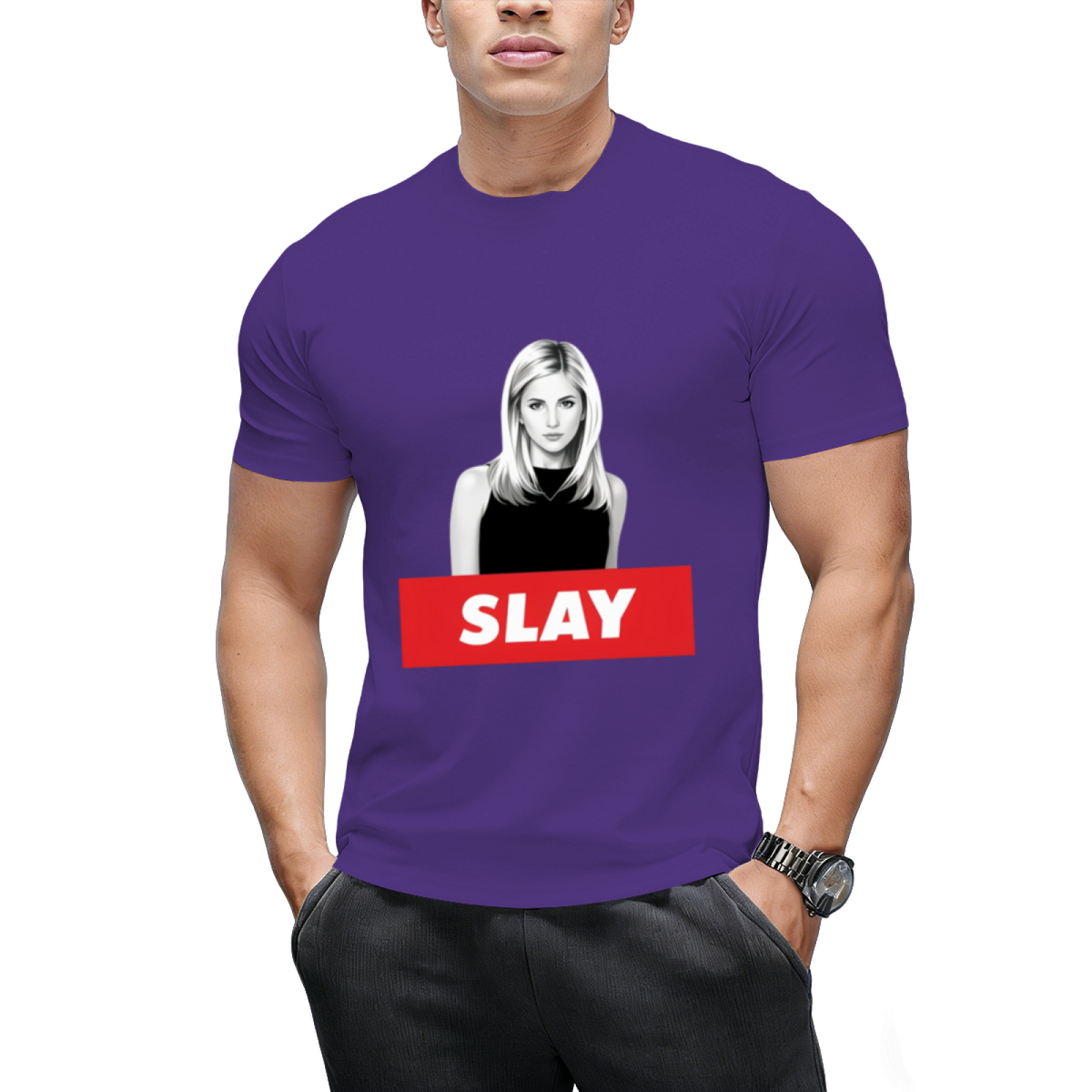 Buffy the Vampire Slayer_ SLAY T-Shirt