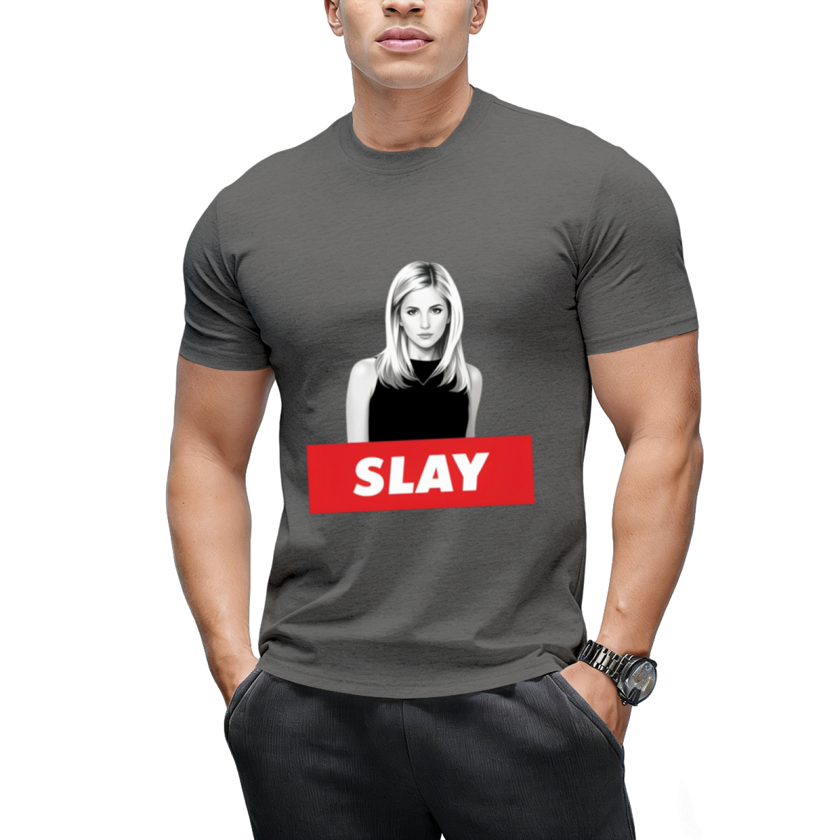 Buffy the Vampire Slayer_ SLAY T-Shirt