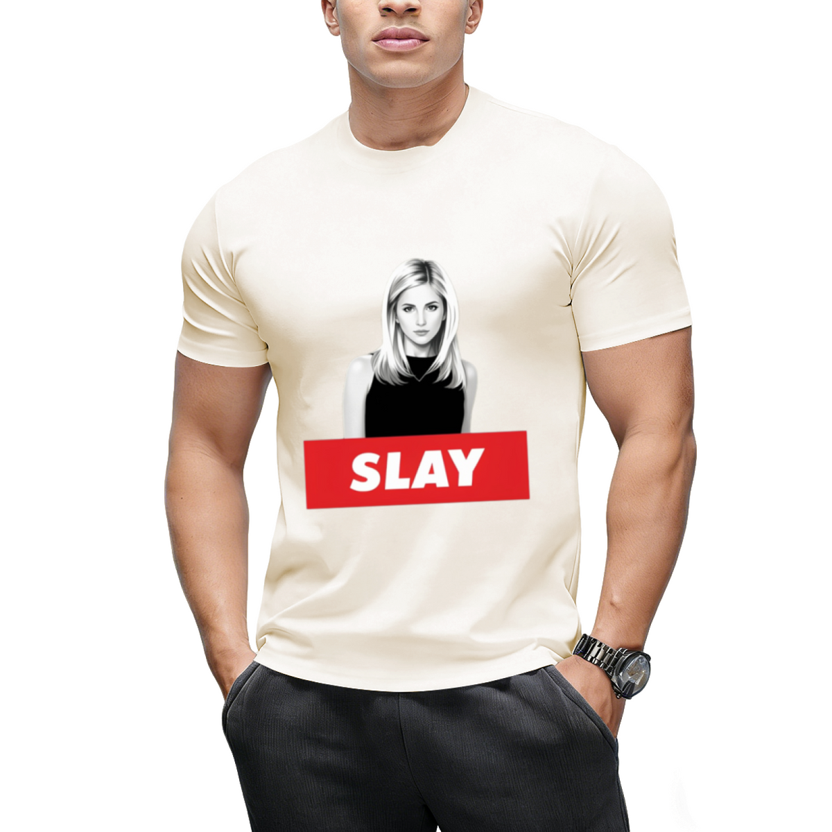 Buffy the Vampire Slayer_ SLAY T-Shirt