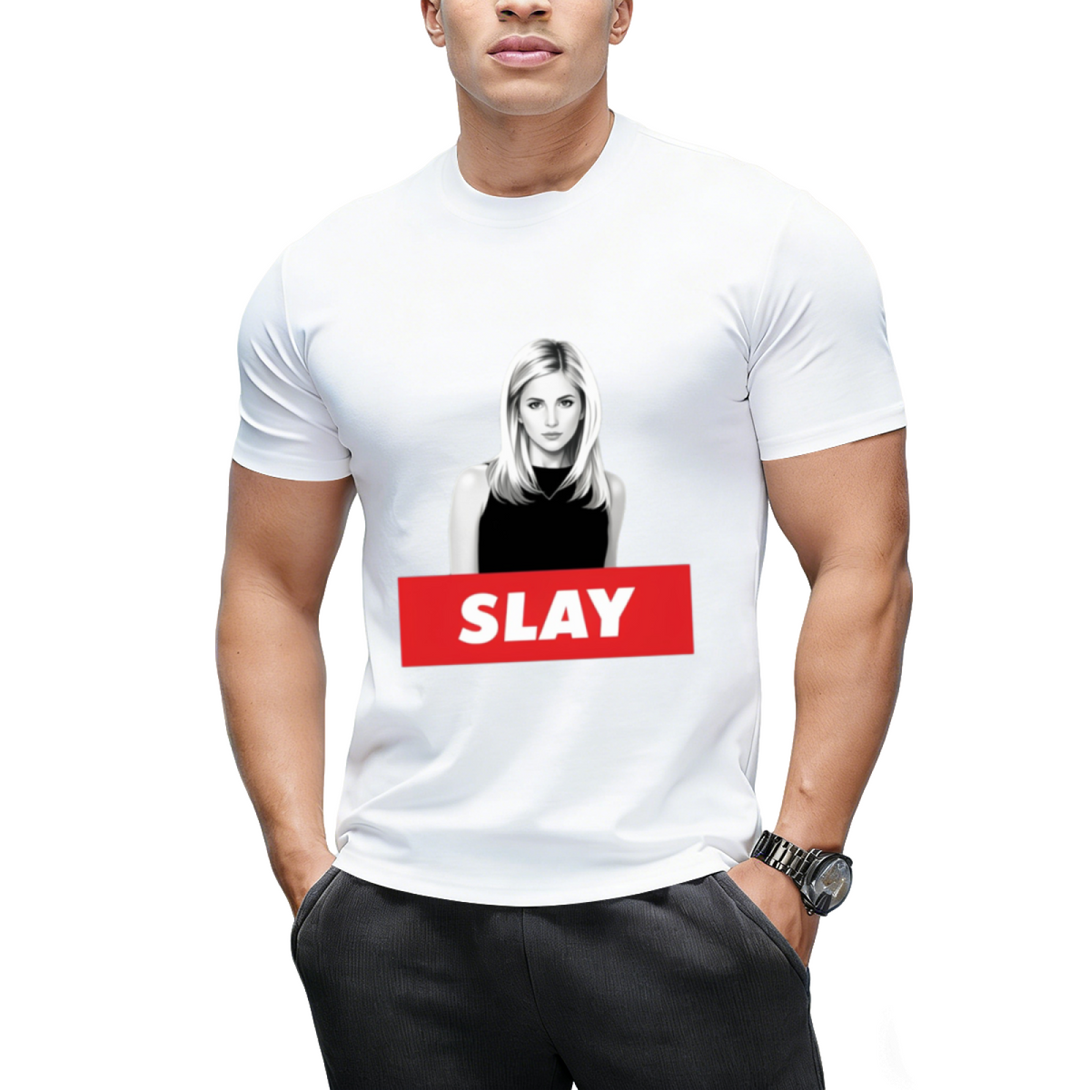 Buffy the Vampire Slayer_ SLAY T-Shirt