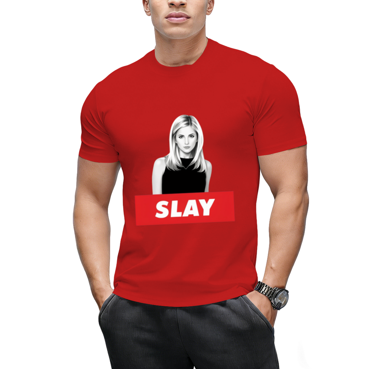 Buffy the Vampire Slayer_ SLAY T-Shirt