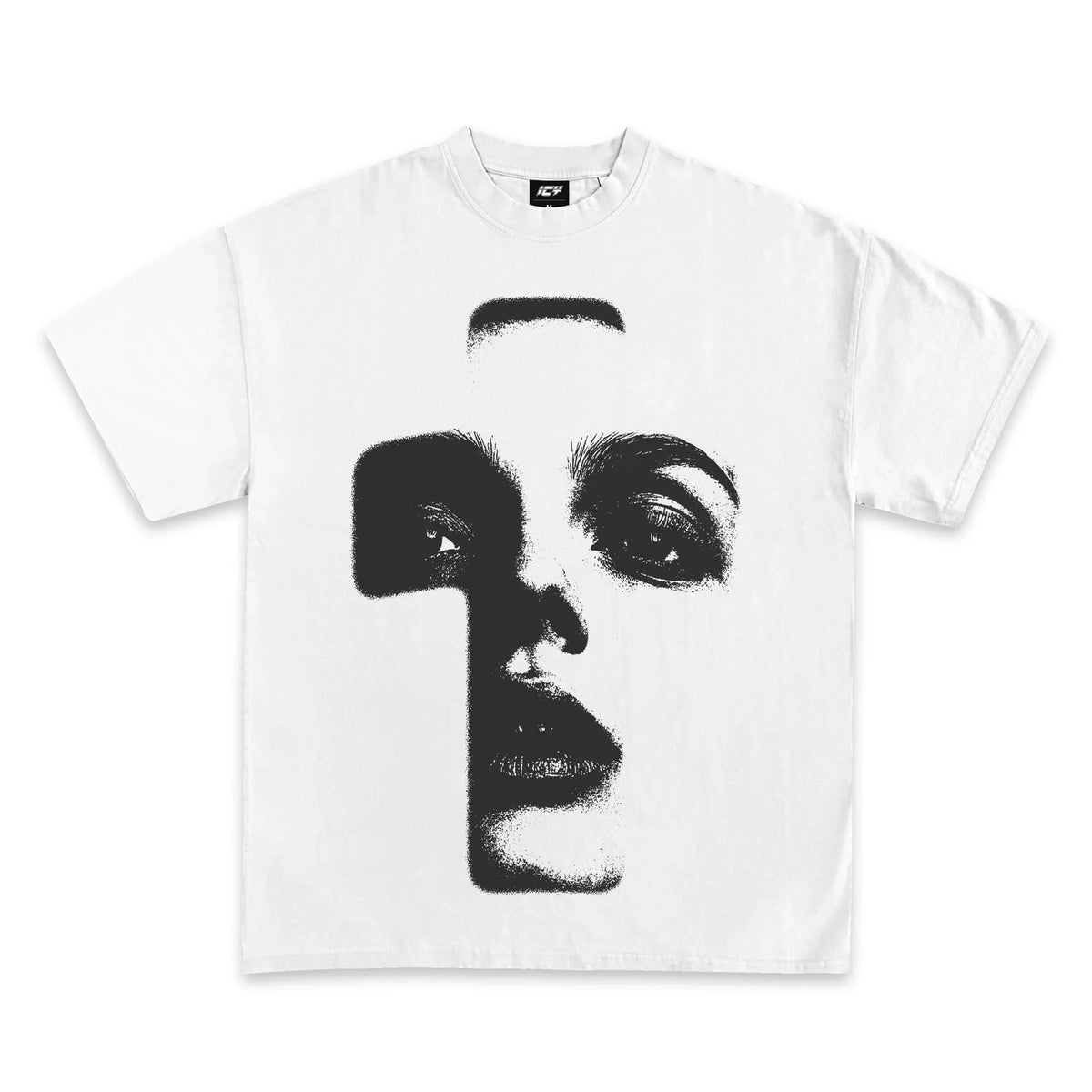 Cross Face Graphic T-Shirt