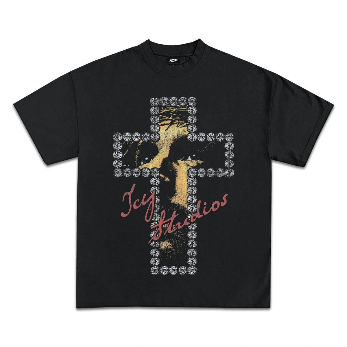 Diamond Cross Graphic T-Shirt