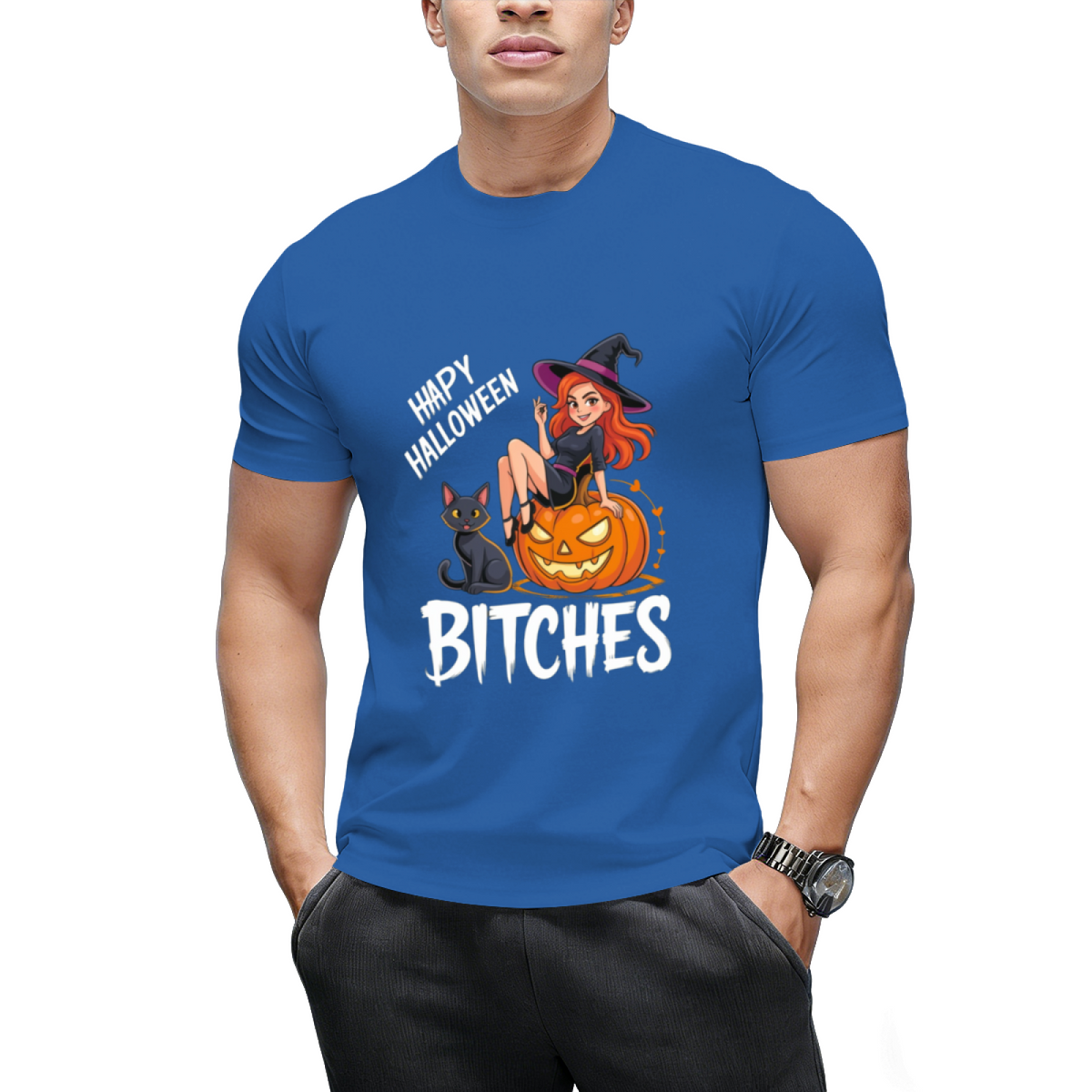 Happy Halloween Funny Witch T-Shirt