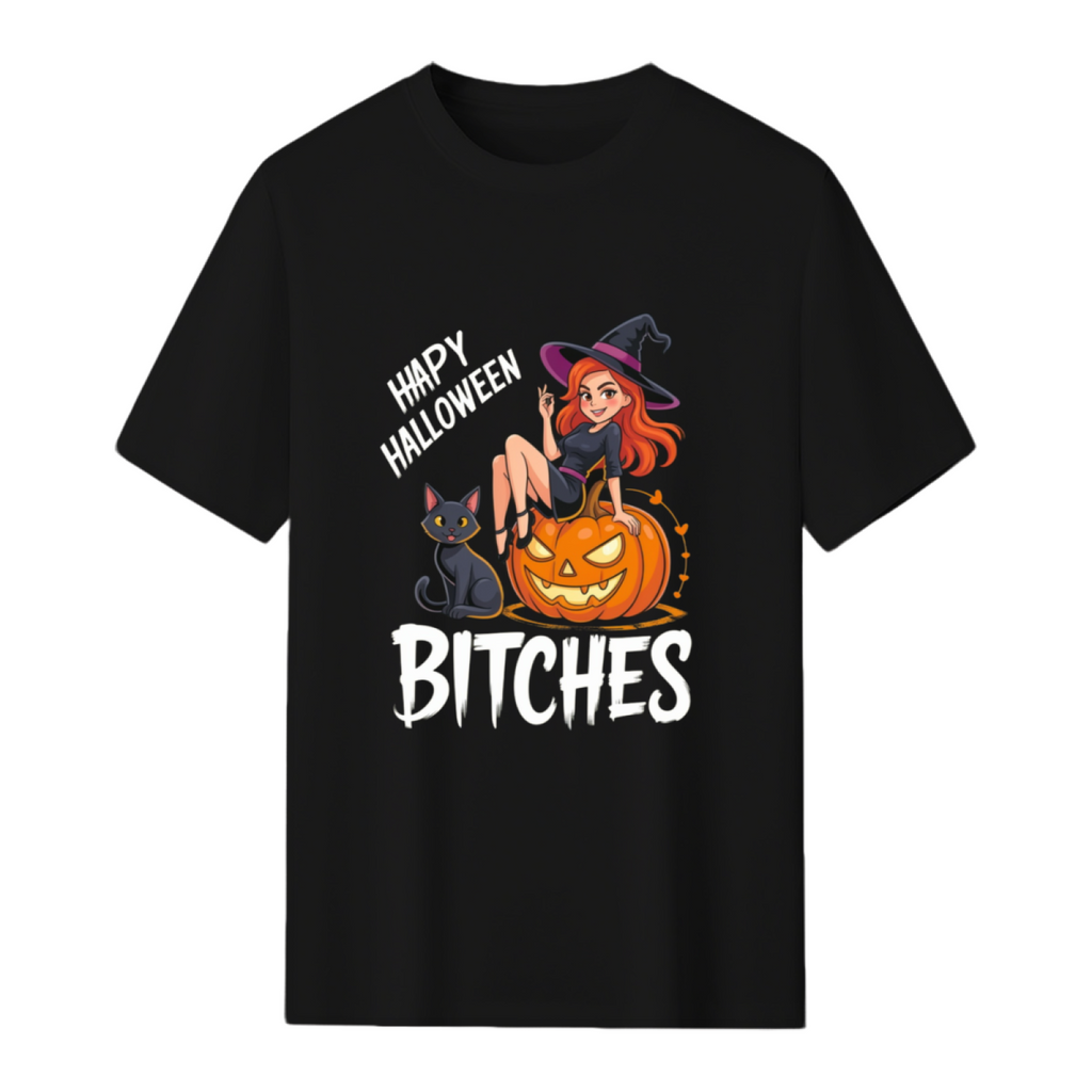 Happy Halloween Funny Witch T-Shirt