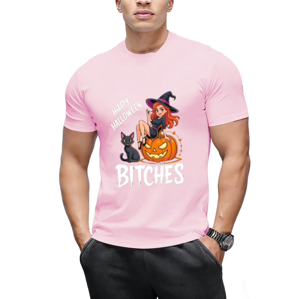 Happy Halloween Funny Witch T-Shirt