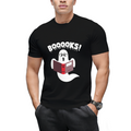 Ghost Reading Books Boooks Funny Halloween T-Shirt