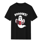 Ghost Reading Books Boooks Funny Halloween T-Shirt
