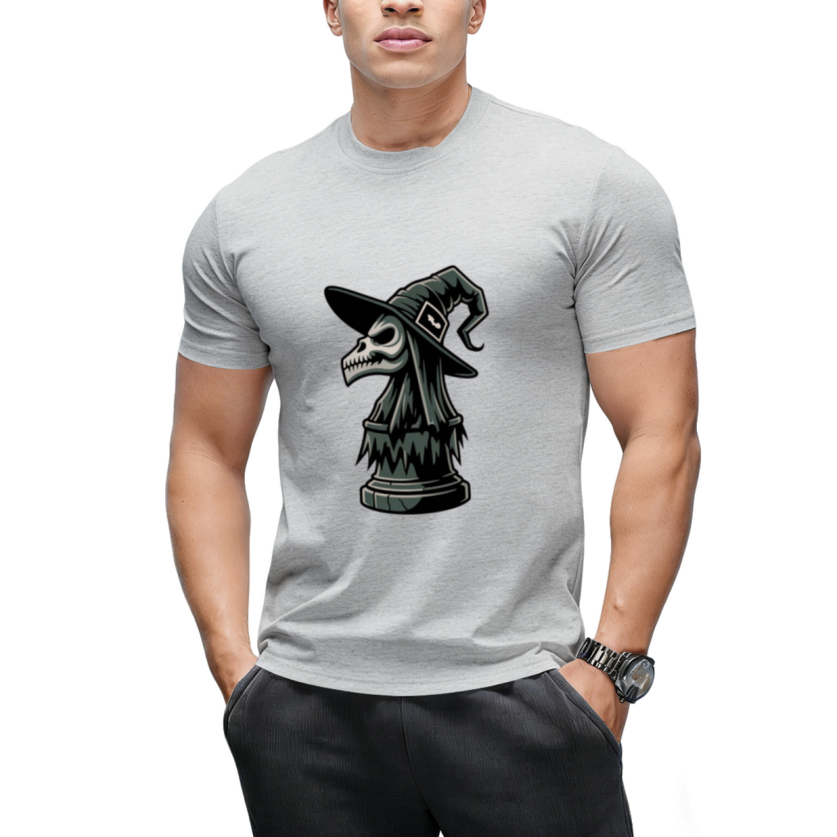 Halloween Chess Queen T-Shirt