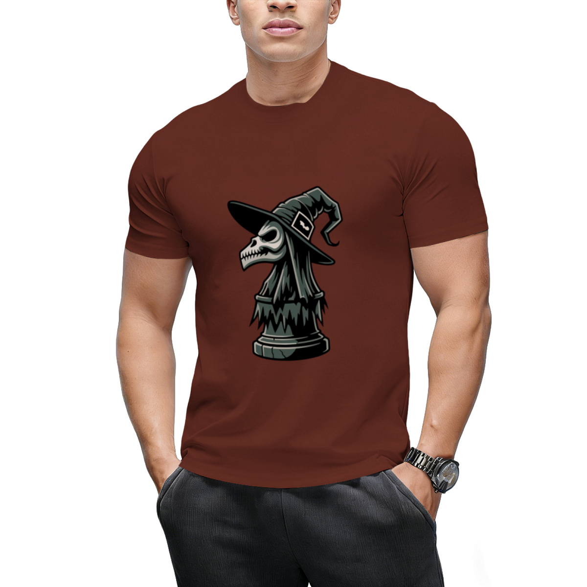 Halloween Chess Queen T-Shirt