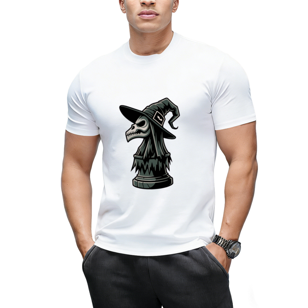 Halloween Chess Queen T-Shirt