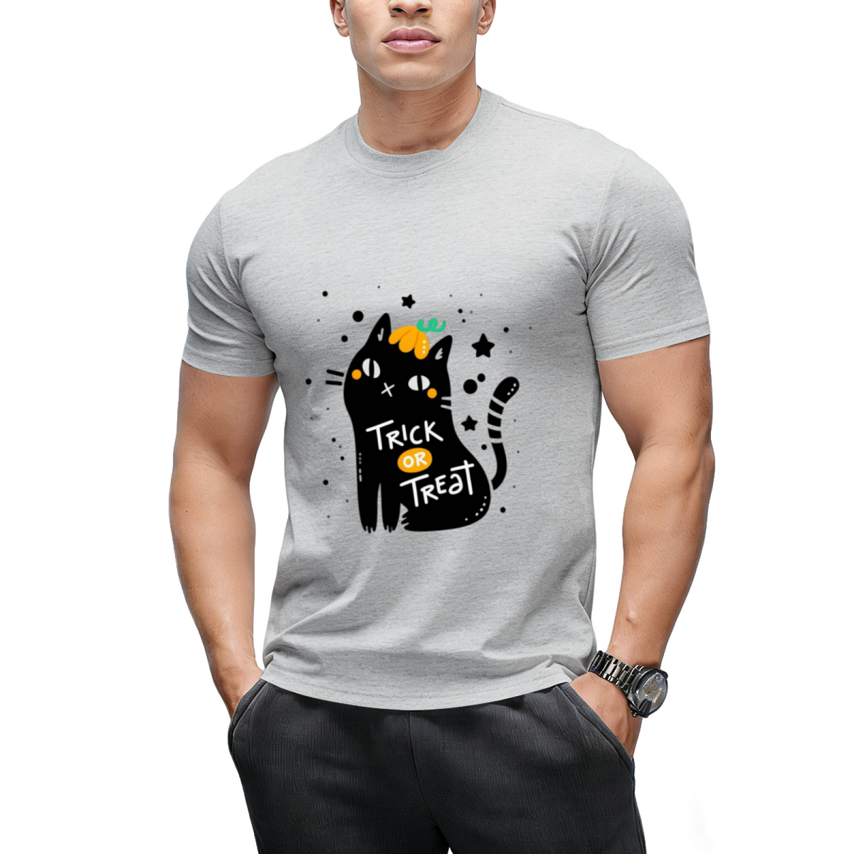 Halloween Cat T-Shirt