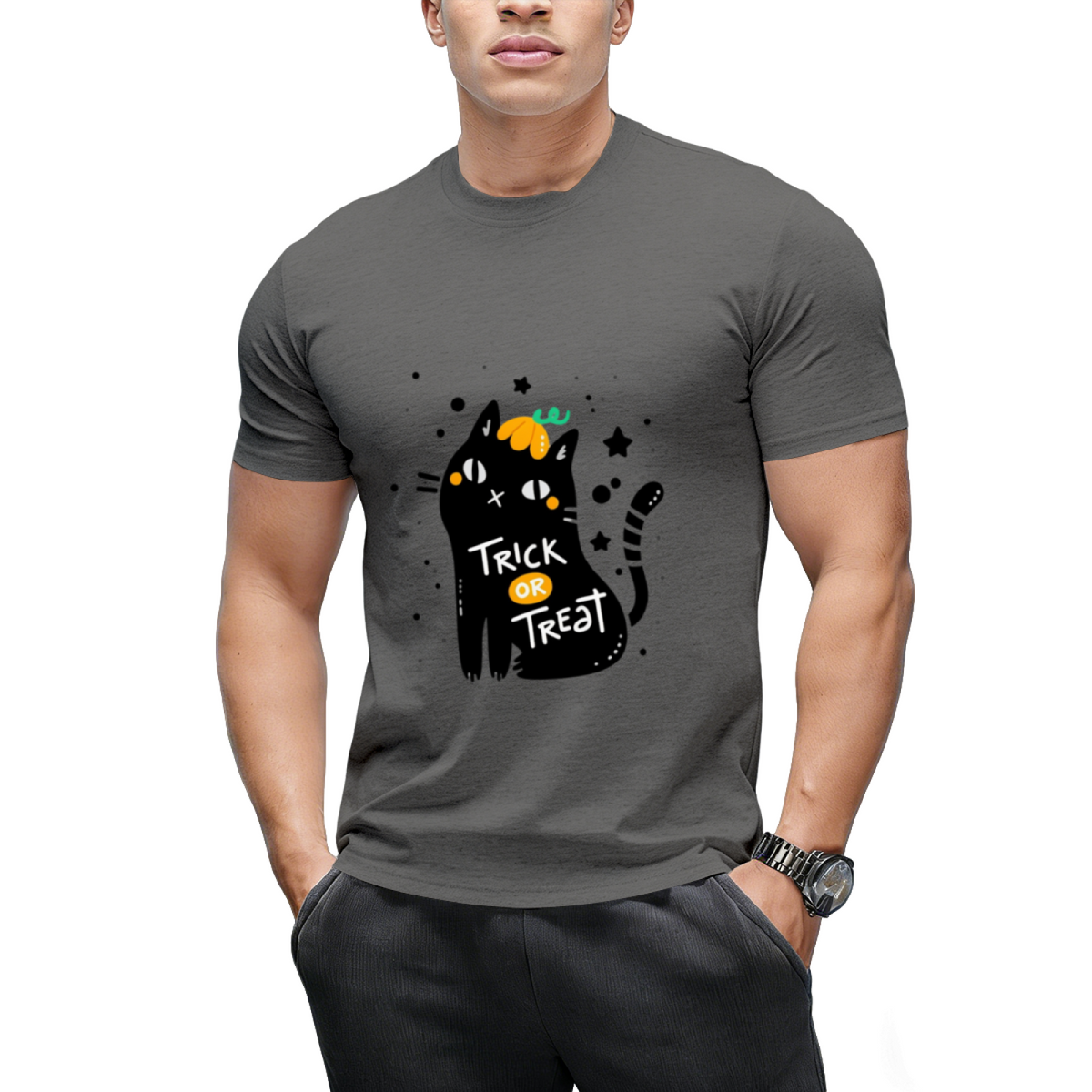 Halloween Cat T-Shirt