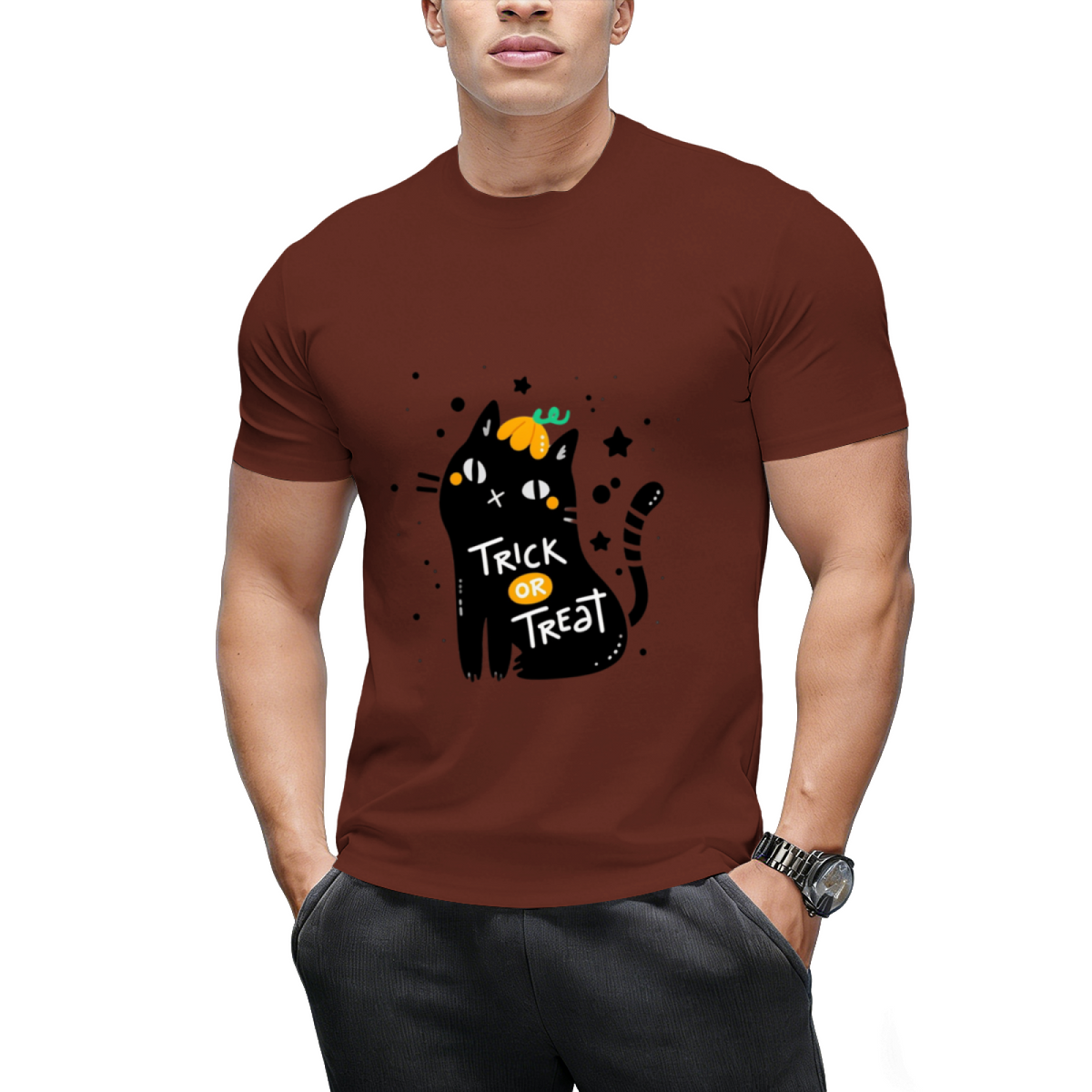 Halloween Cat T-Shirt