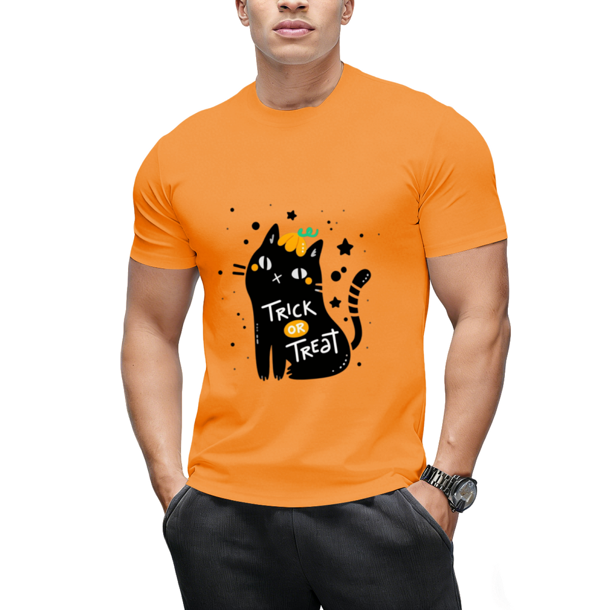 Halloween Cat T-Shirt