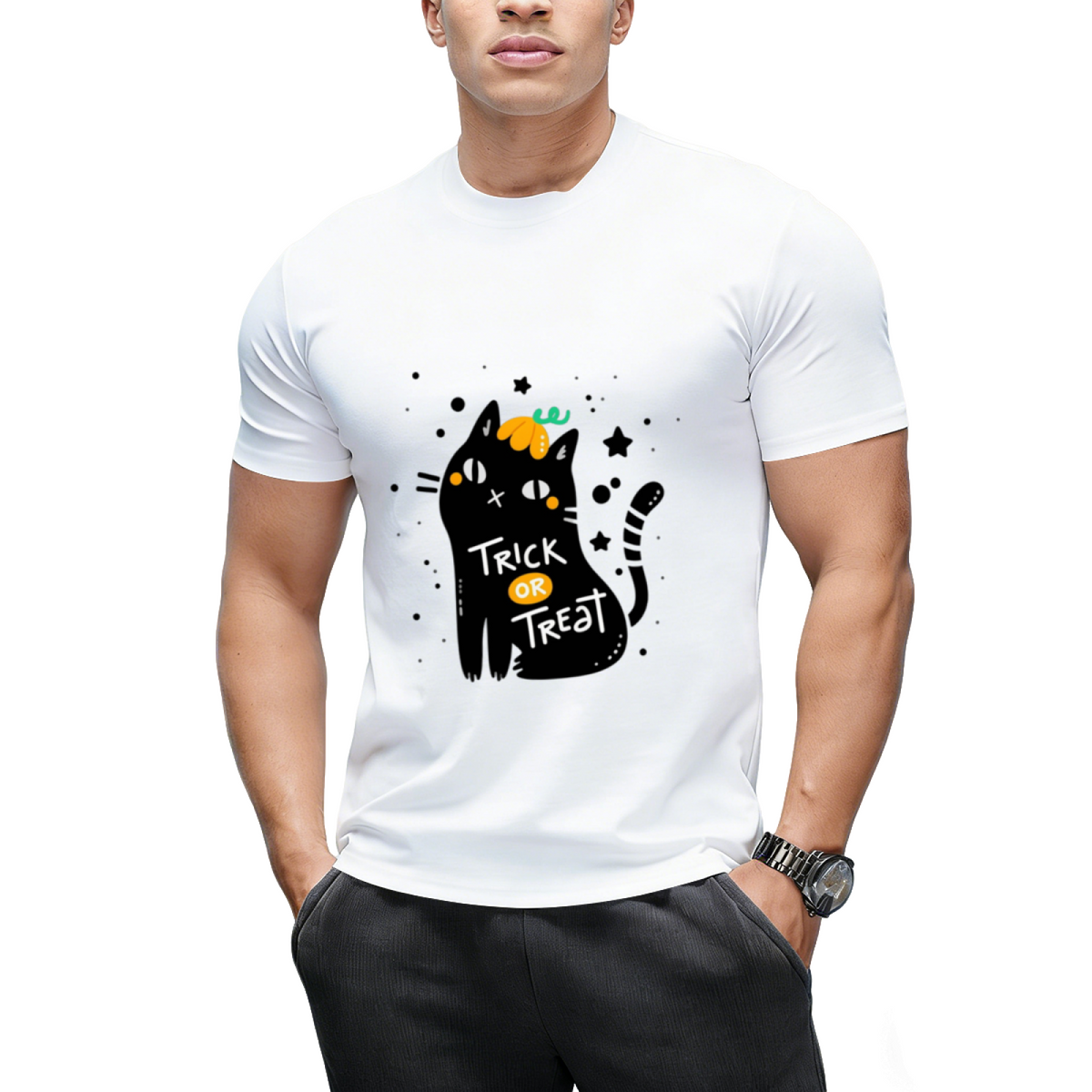 Halloween Cat T-Shirt