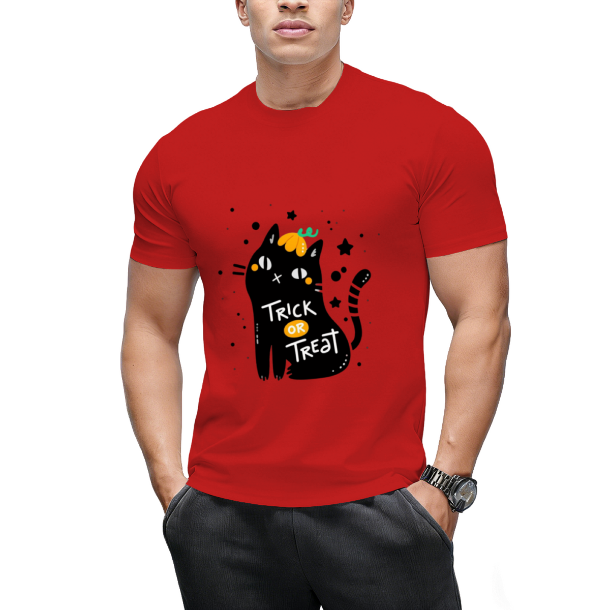 Halloween Cat T-Shirt