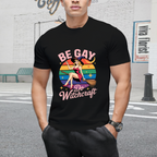 Be Gay Do Witchcraft Gay Lesbian Pagan Pride Witch Halloween T-Shirt