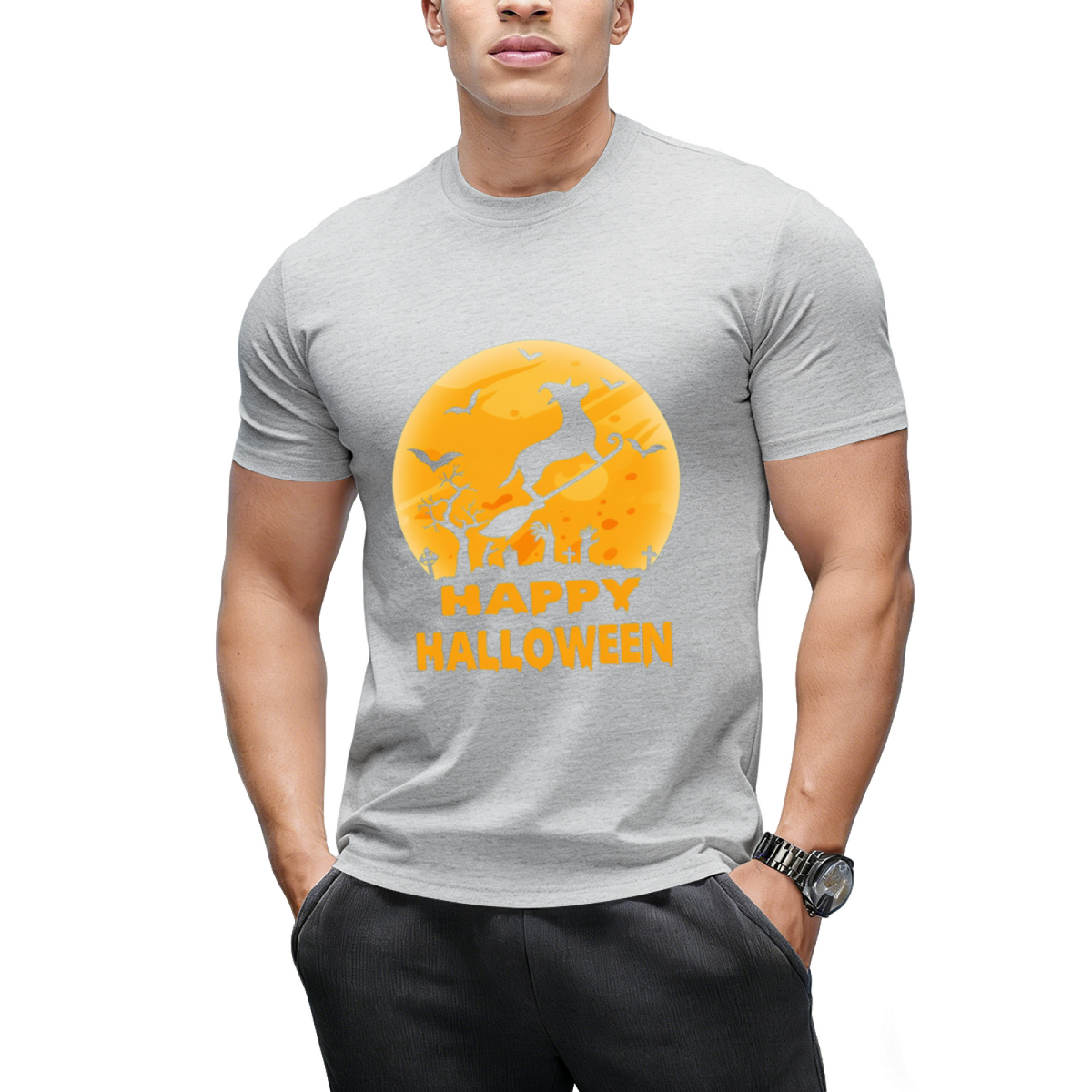 Dachshund dog witch halloween T-Shirt