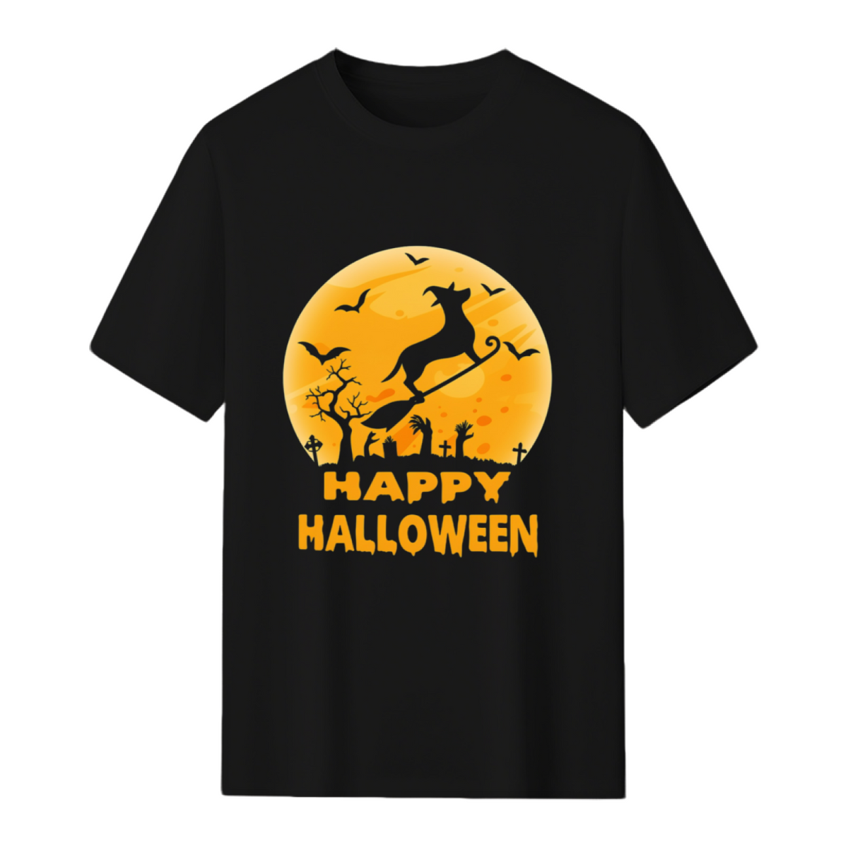 Dachshund dog witch halloween T-Shirt