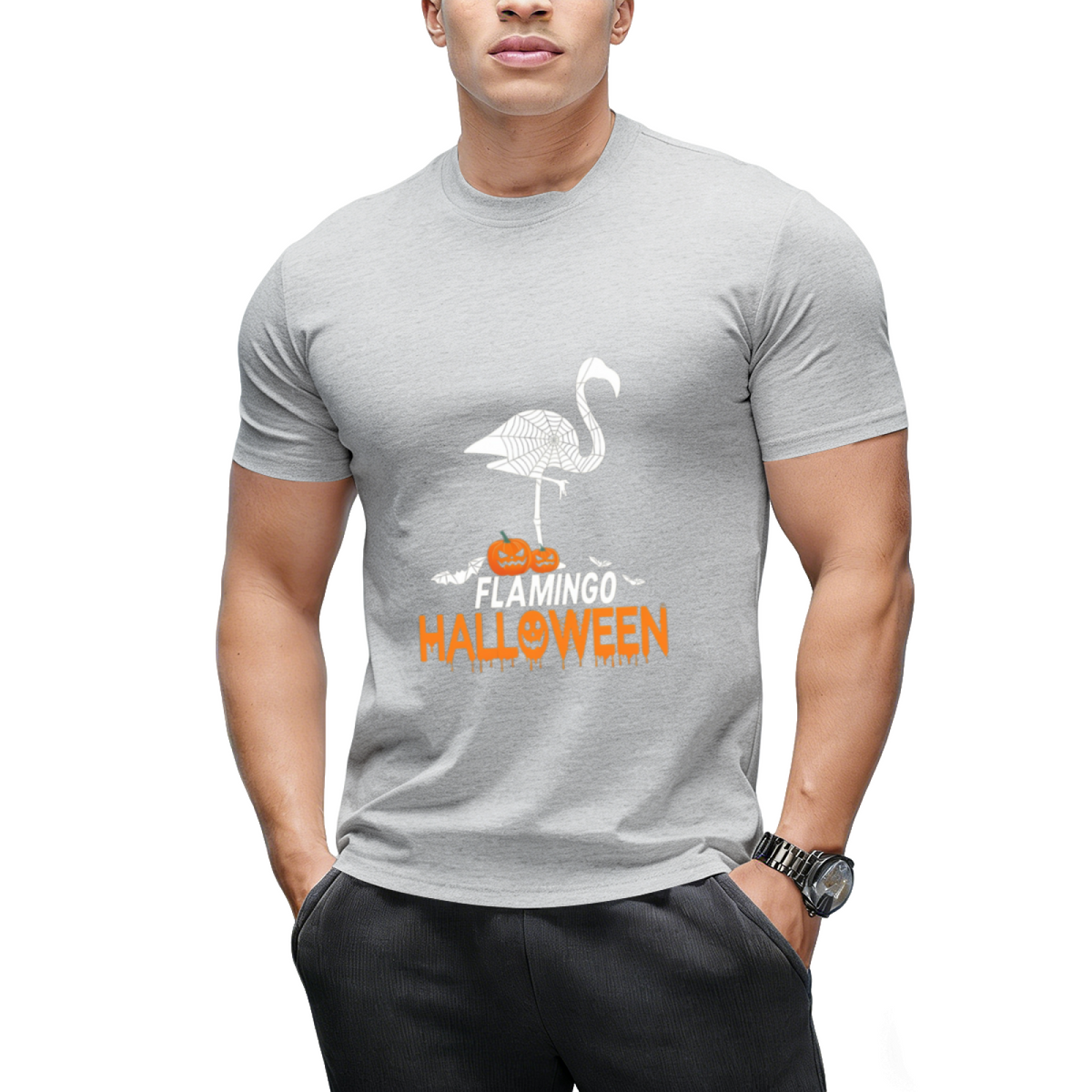 Flamingo halloween T-Shirt