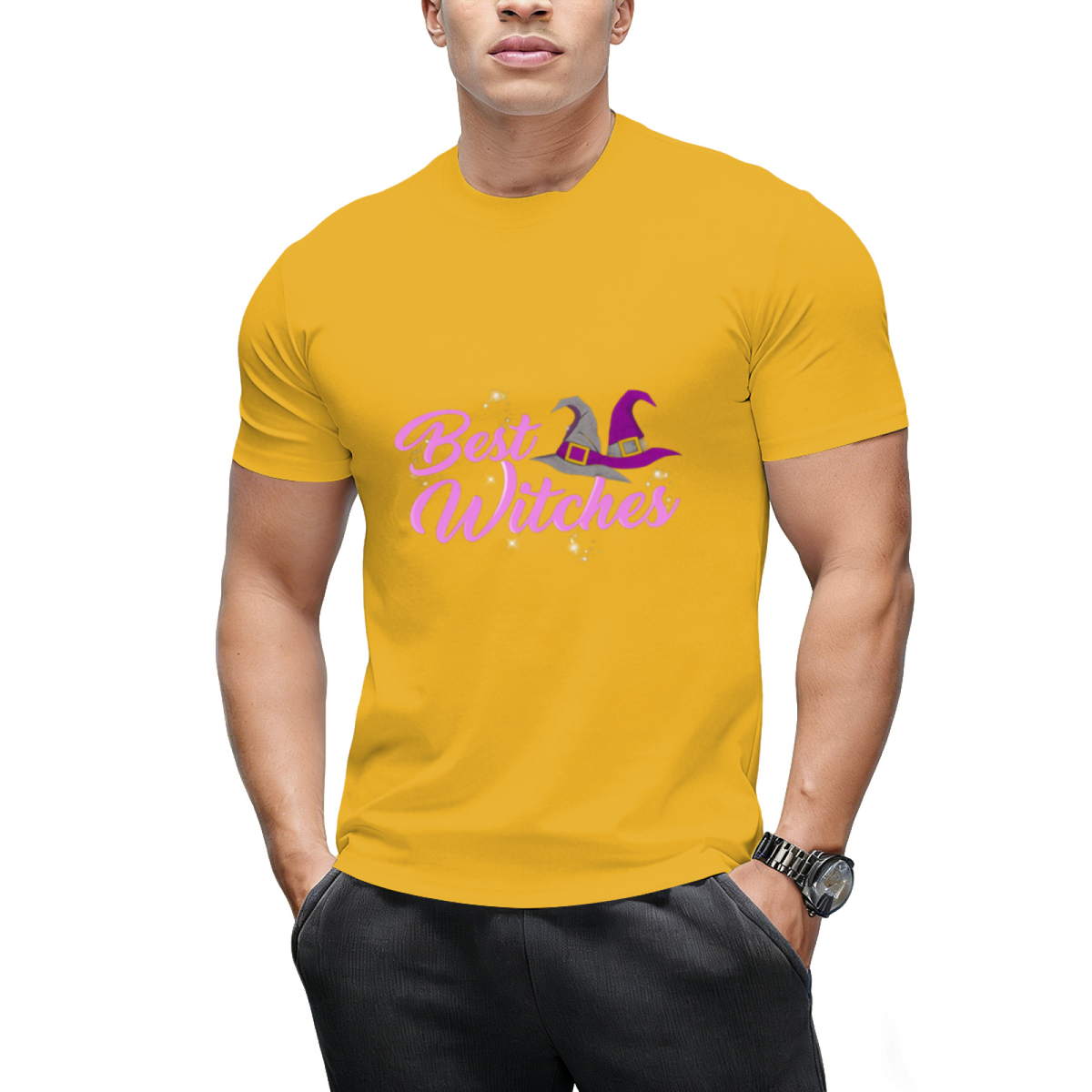 Best Witches Cute Halloween Witch Best Wishes Pun T-Shirt