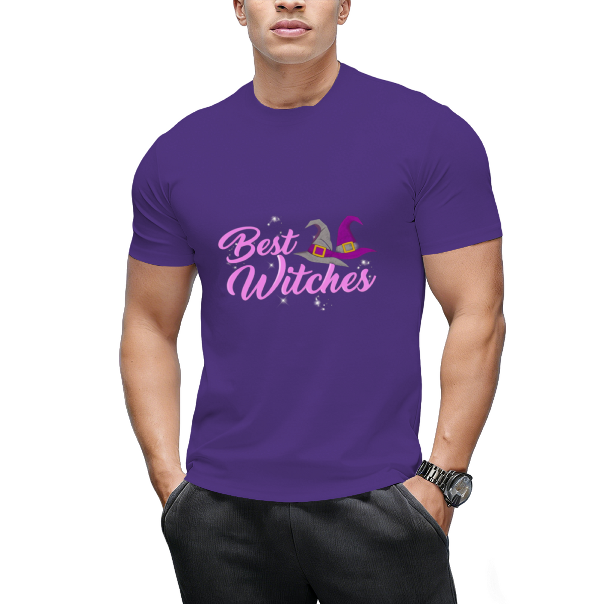Best Witches Cute Halloween Witch Best Wishes Pun T-Shirt