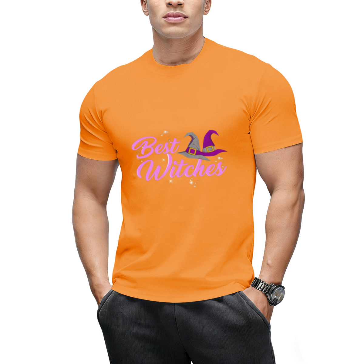 Best Witches Cute Halloween Witch Best Wishes Pun T-Shirt