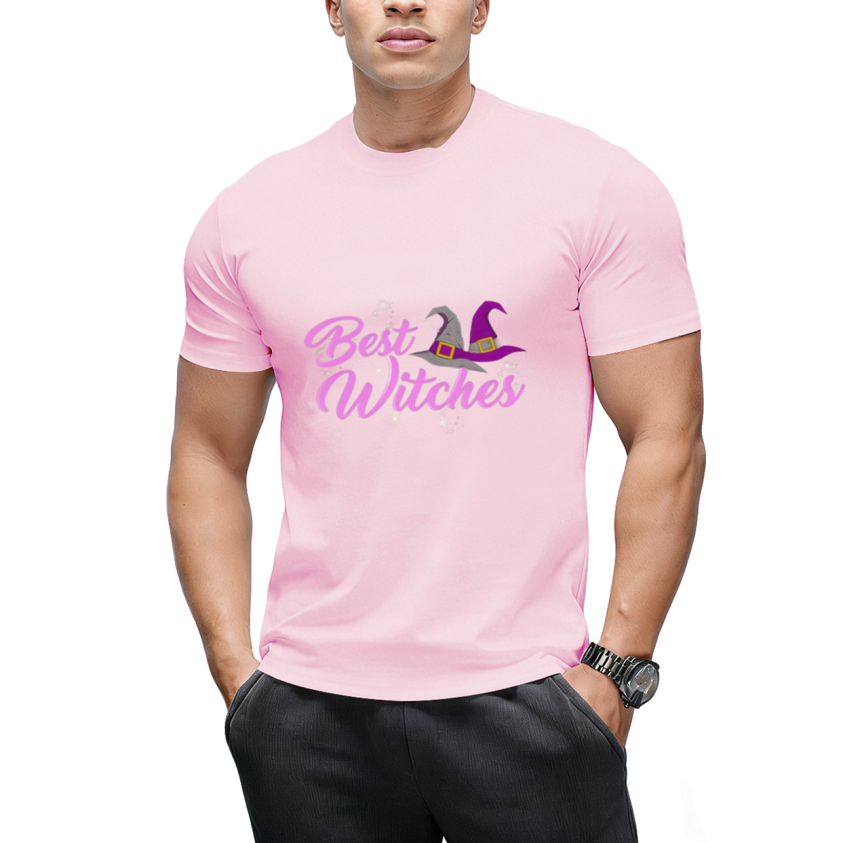 Best Witches Cute Halloween Witch Best Wishes Pun T-Shirt