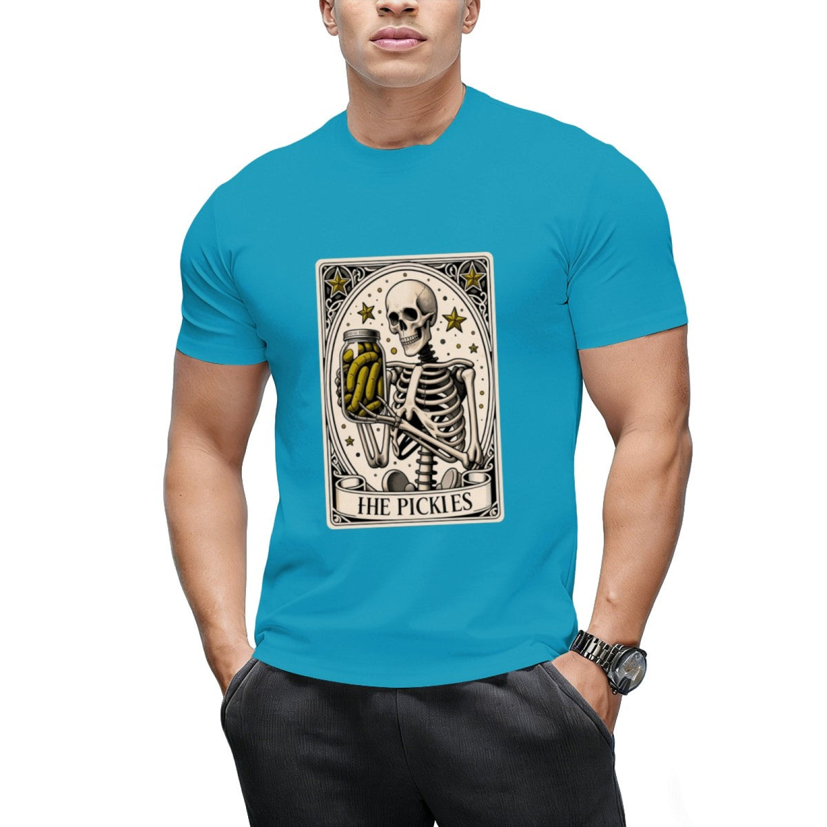 halloween the pickles tarot card shirt,spooky pickle halloween shirt T-Shirt