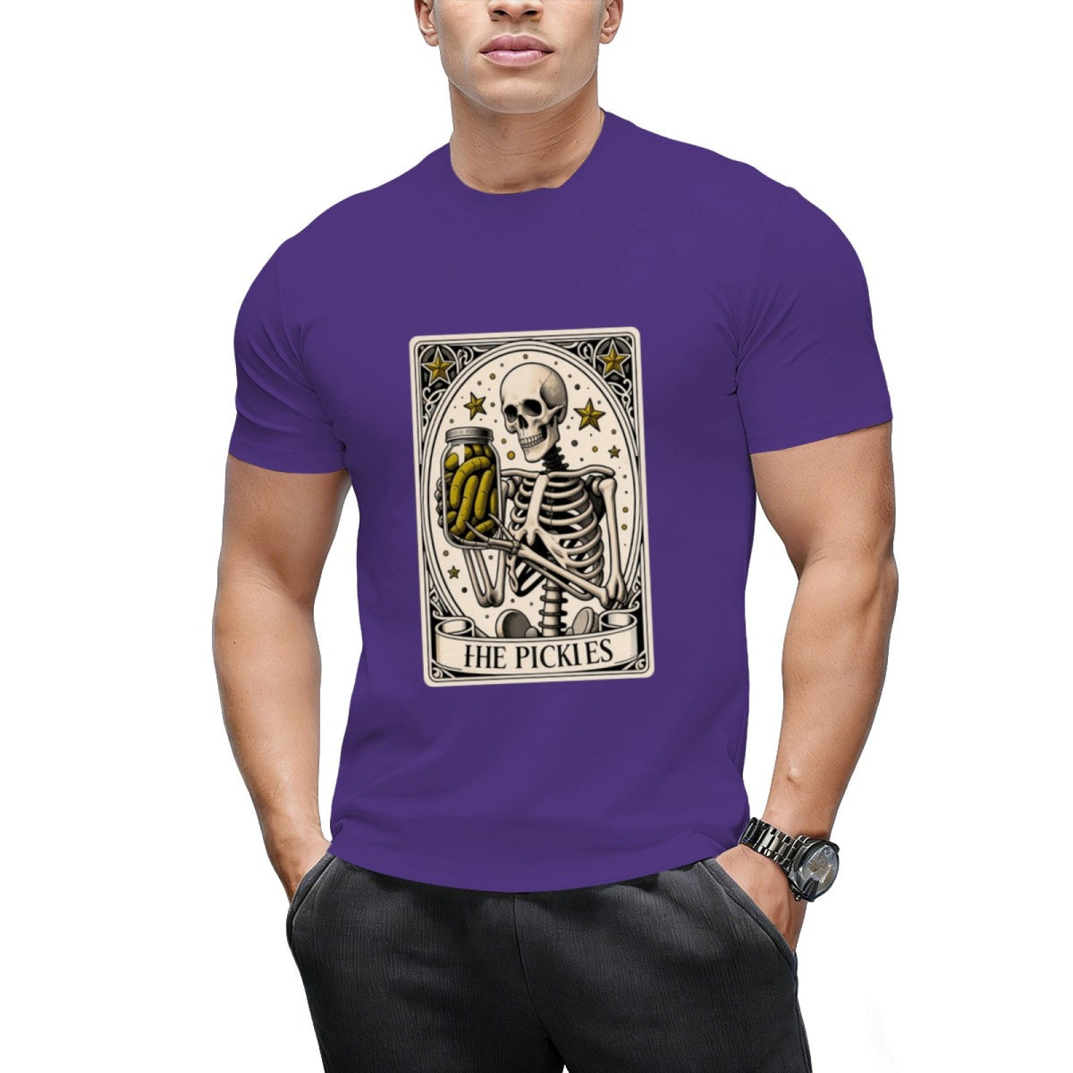 halloween the pickles tarot card shirt,spooky pickle halloween shirt T-Shirt