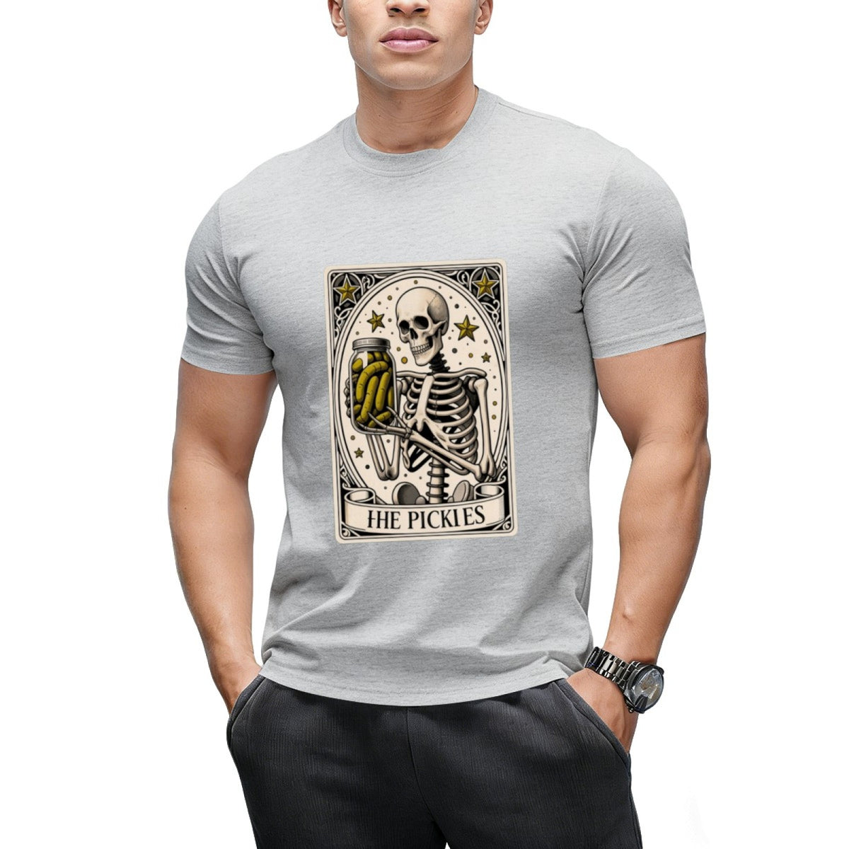 halloween the pickles tarot card shirt,spooky pickle halloween shirt T-Shirt