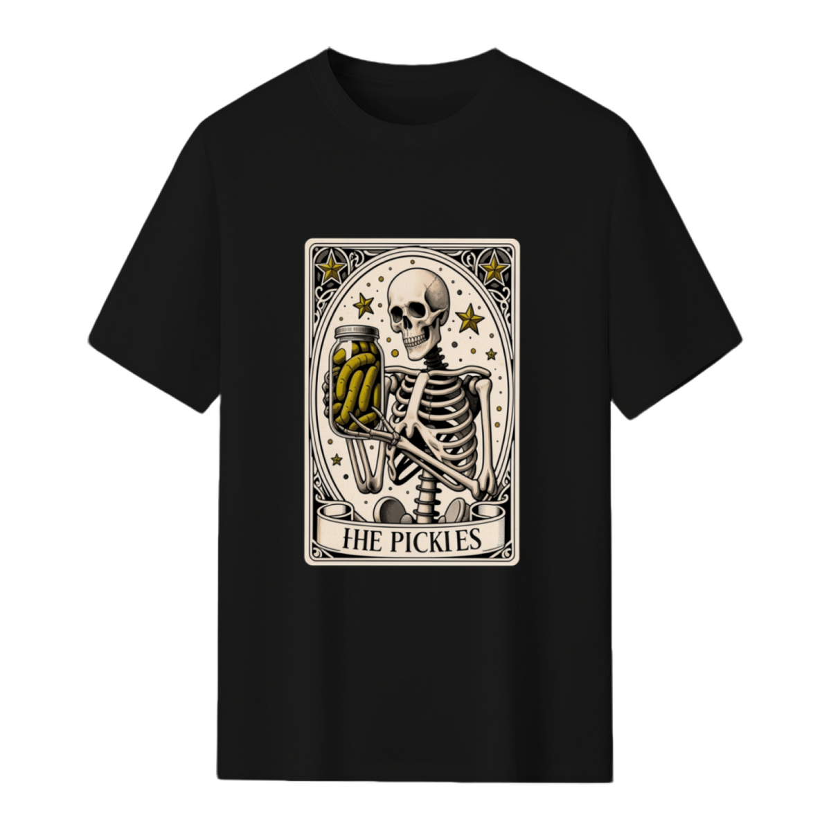 halloween the pickles tarot card shirt,spooky pickle halloween shirt T-Shirt