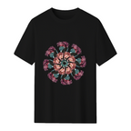 gothic flowers mandala T-Shirt