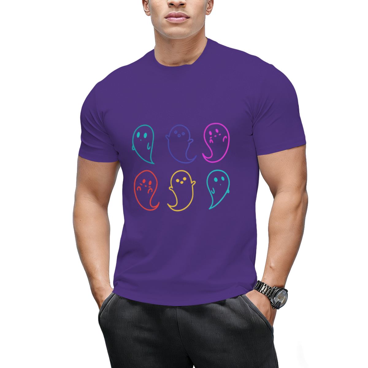 Halloween stickers 4 - Ghost T-Shirt