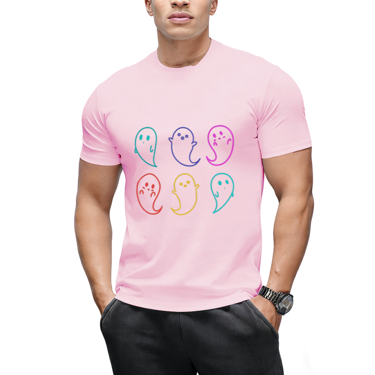Halloween stickers 4 - Ghost T-Shirt