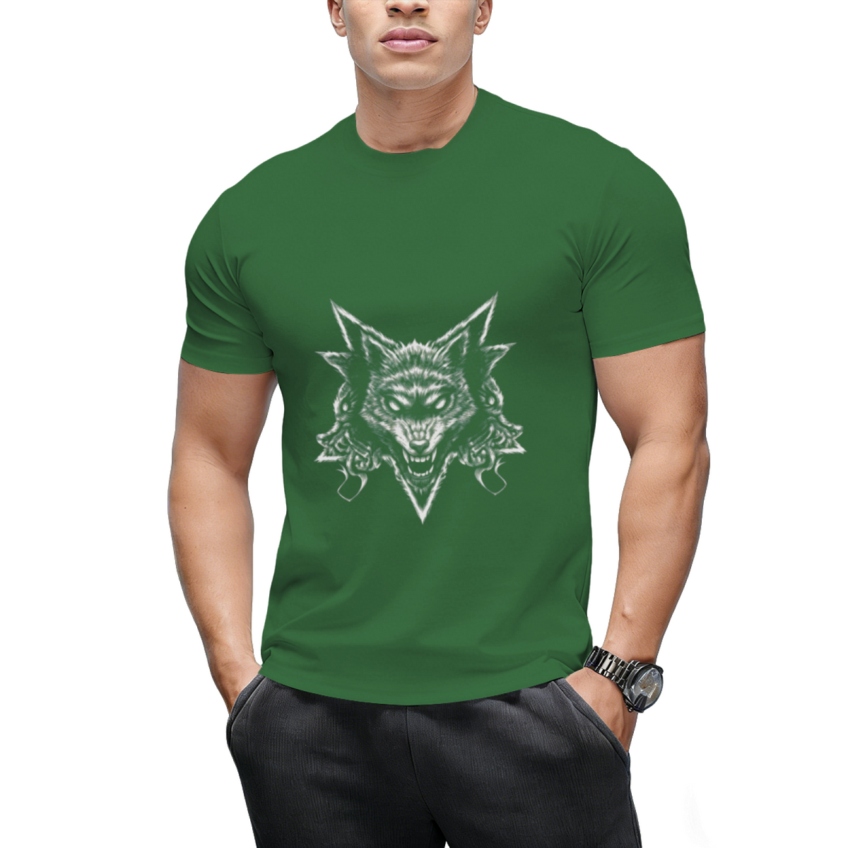Cerberus pentagram T-Shirt