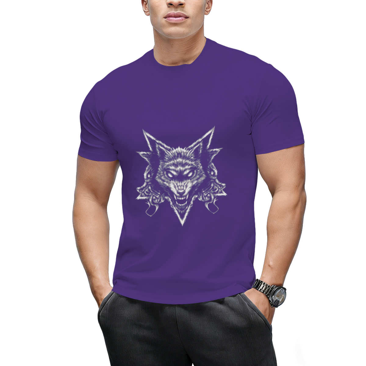 Cerberus pentagram T-Shirt