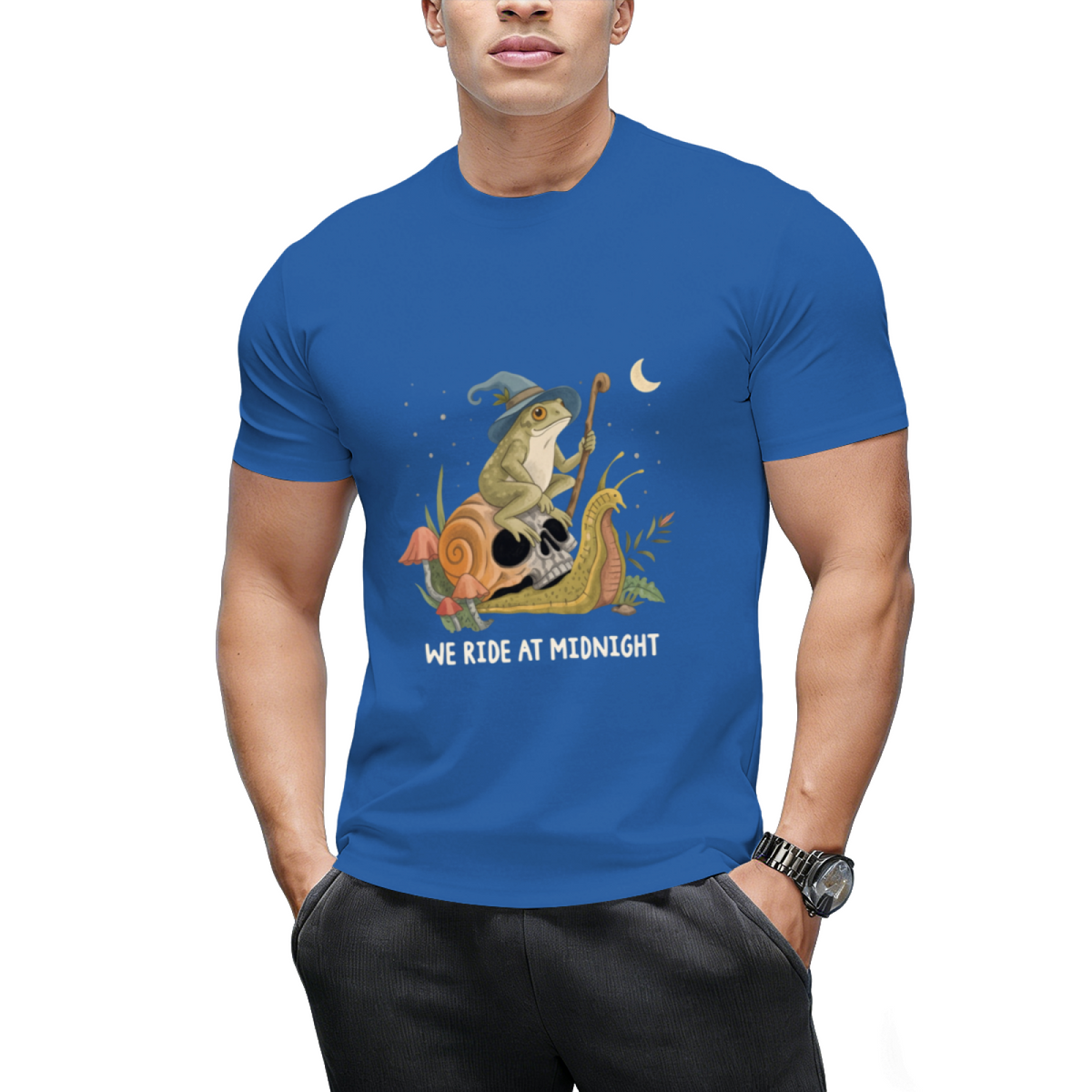 Cottagecore Aesthetic Witch Frog Snail Mushroom Goblincore T-Shirt