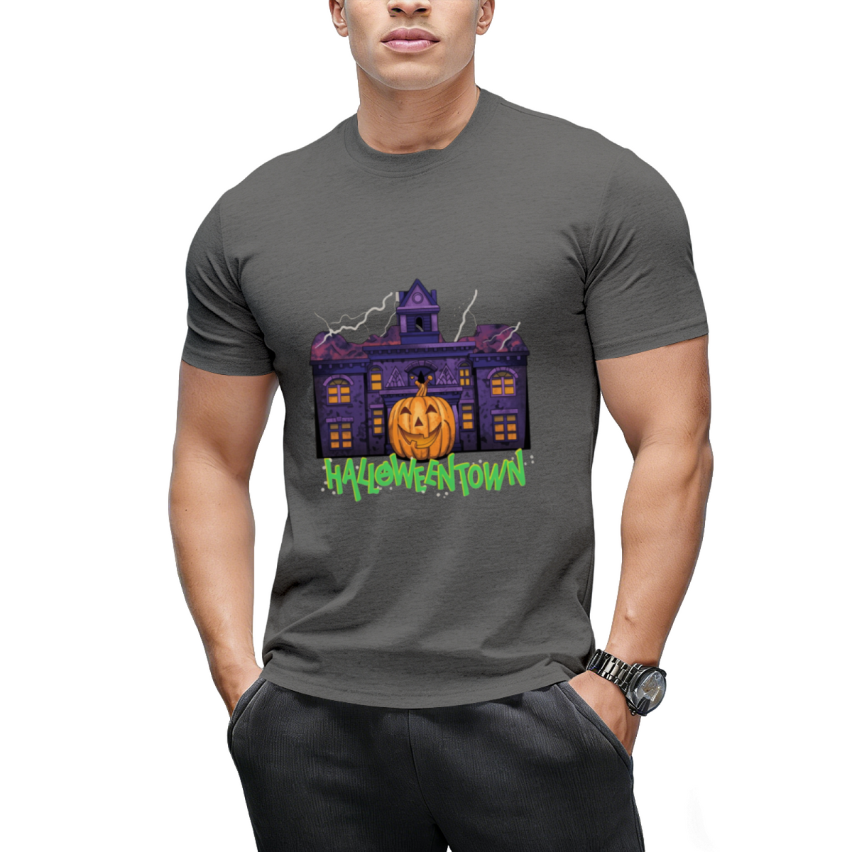 Halloweentown Spooky Square for Halloween T-Shirt
