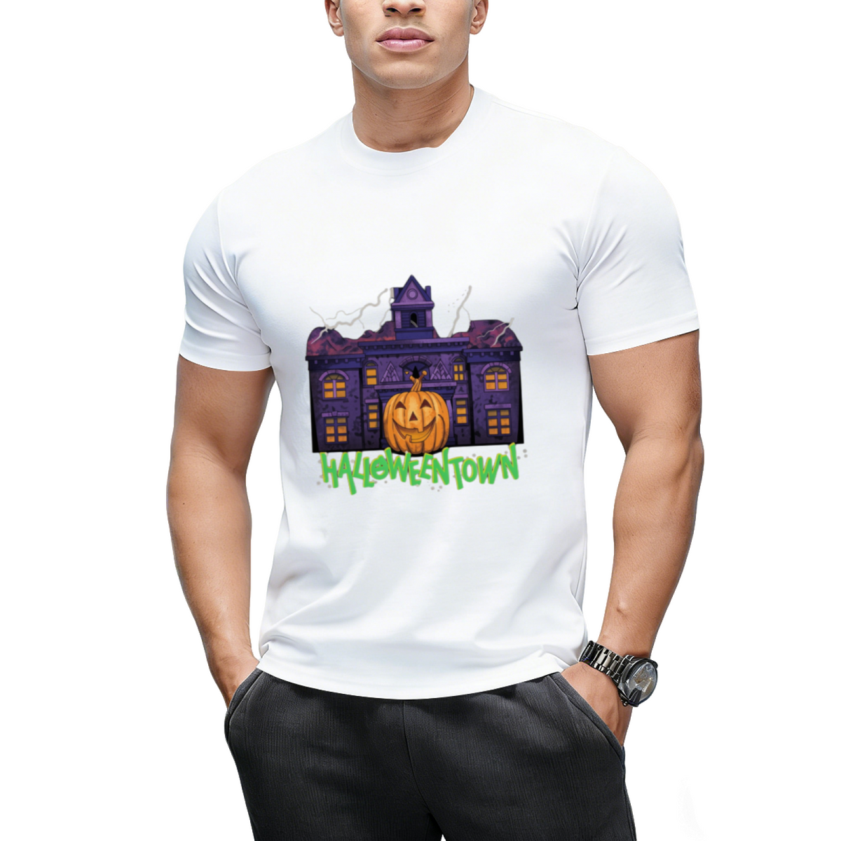 Halloweentown Spooky Square for Halloween T-Shirt