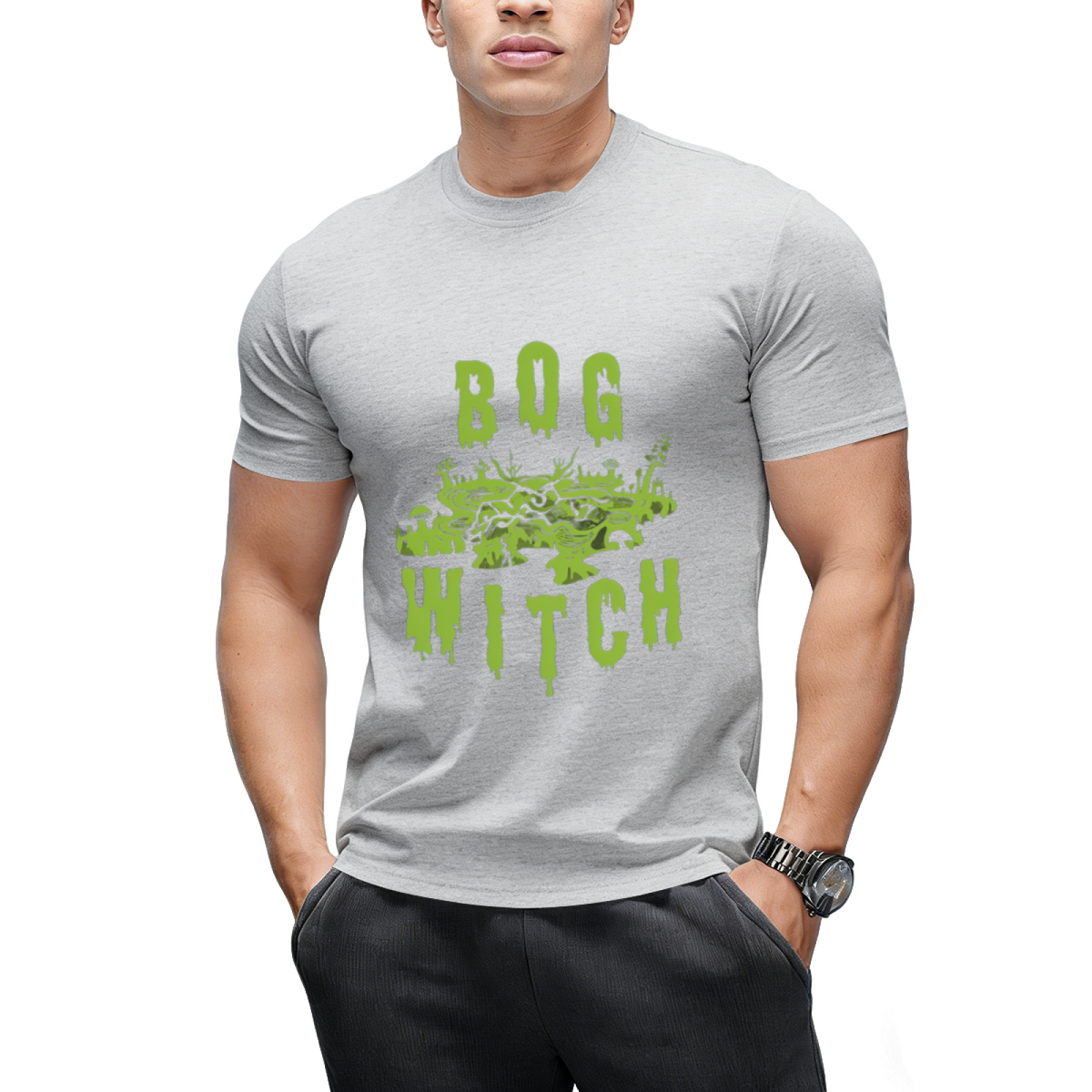 Bog Witch-green T-Shirt