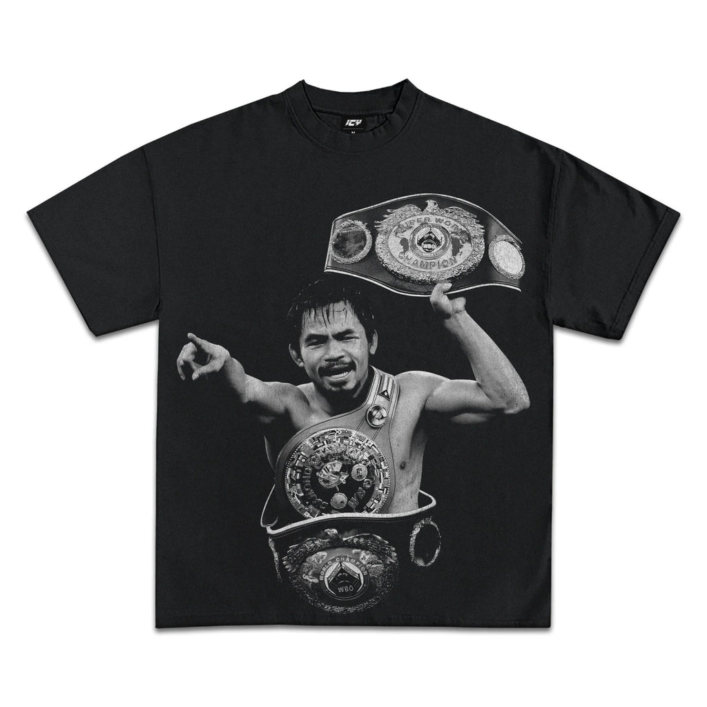Manny Pacquiao World Champion Graphic T-Shirt