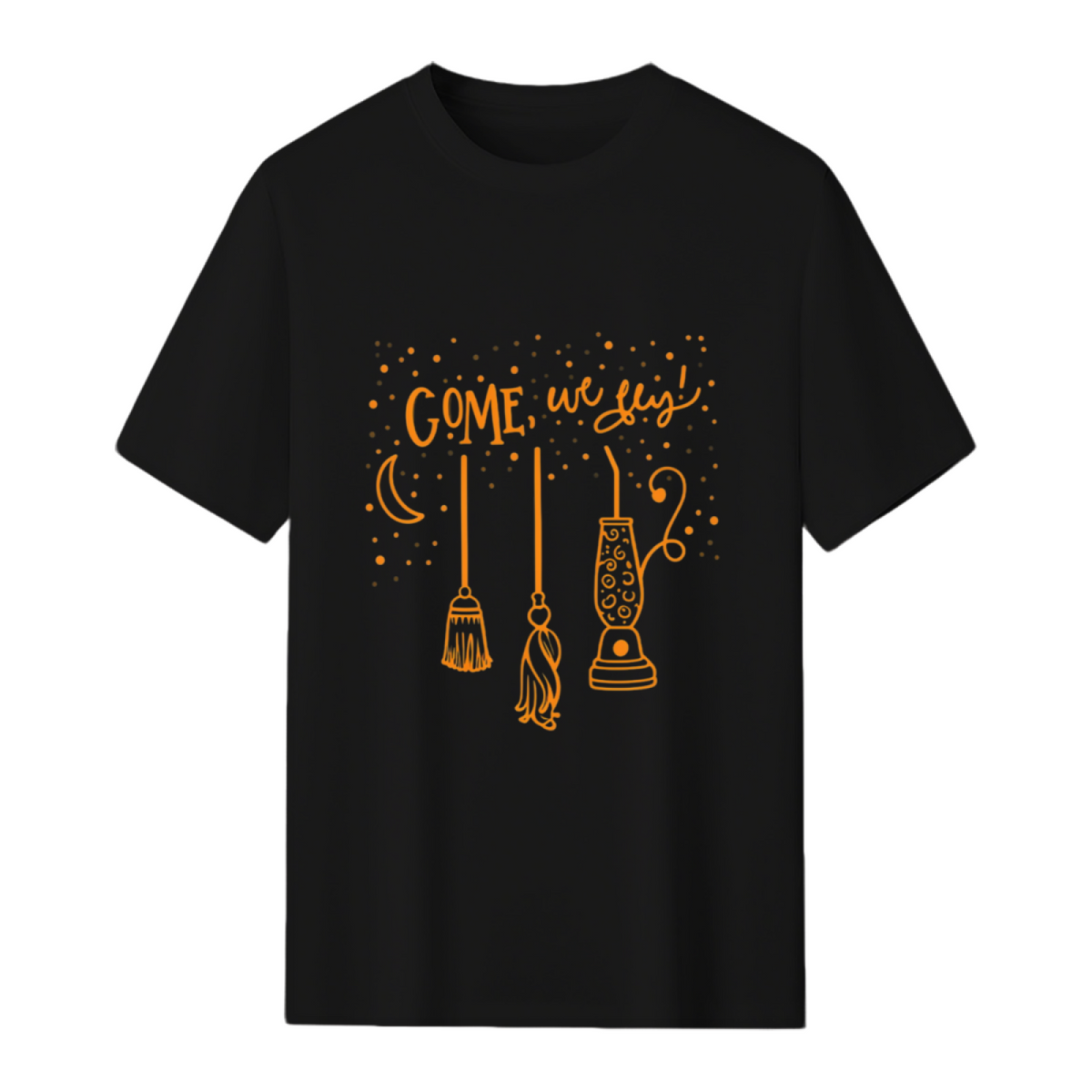 Come We Fly Funny Halloween Witch T-Shirt