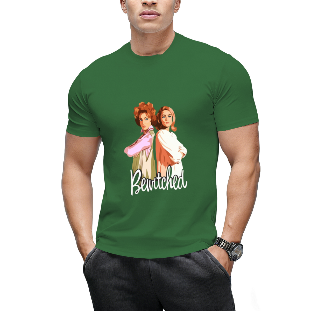 Bewitched  Samantha Darrin and Endora  T-Shirt