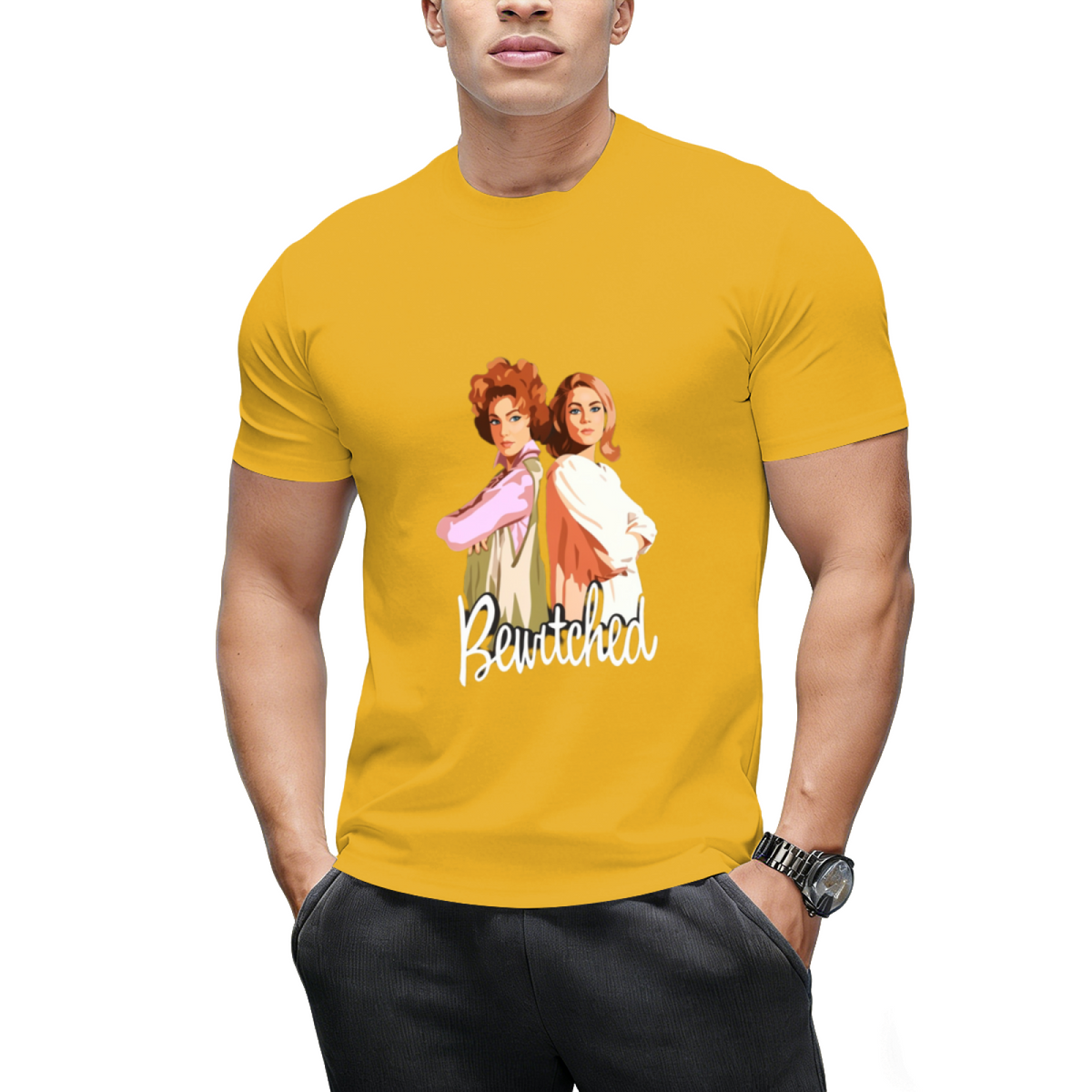 Bewitched  Samantha Darrin and Endora  T-Shirt