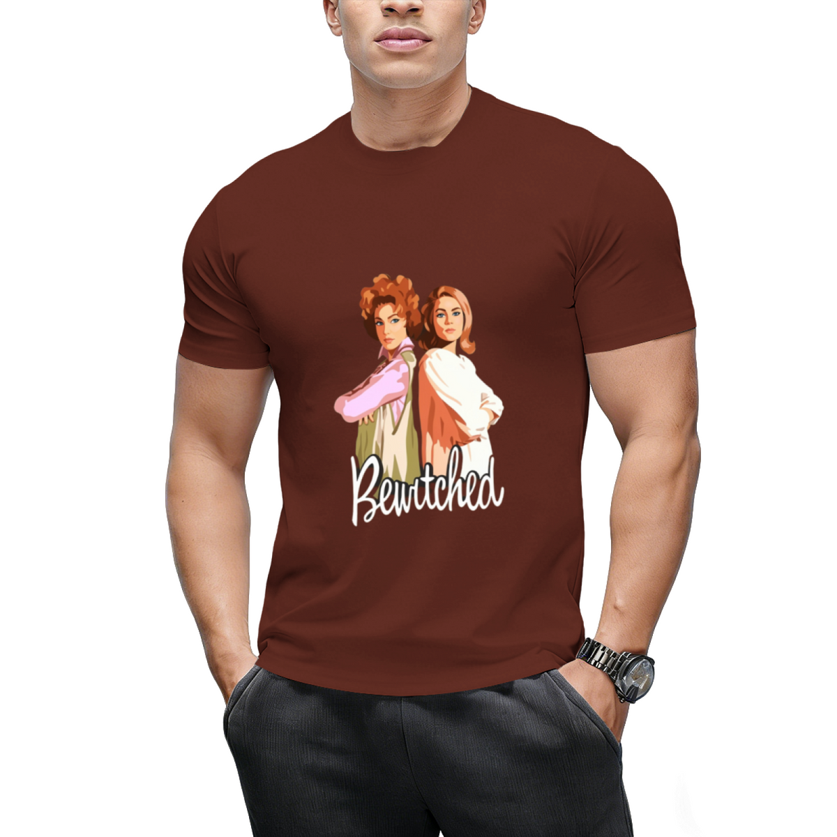 Bewitched  Samantha Darrin and Endora  T-Shirt