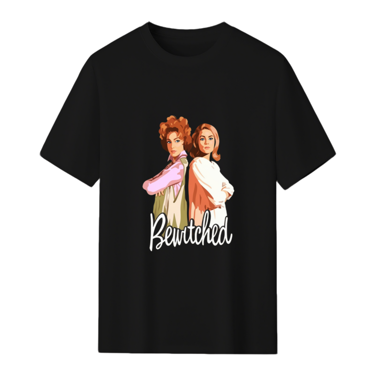Bewitched  Samantha Darrin and Endora  T-Shirt